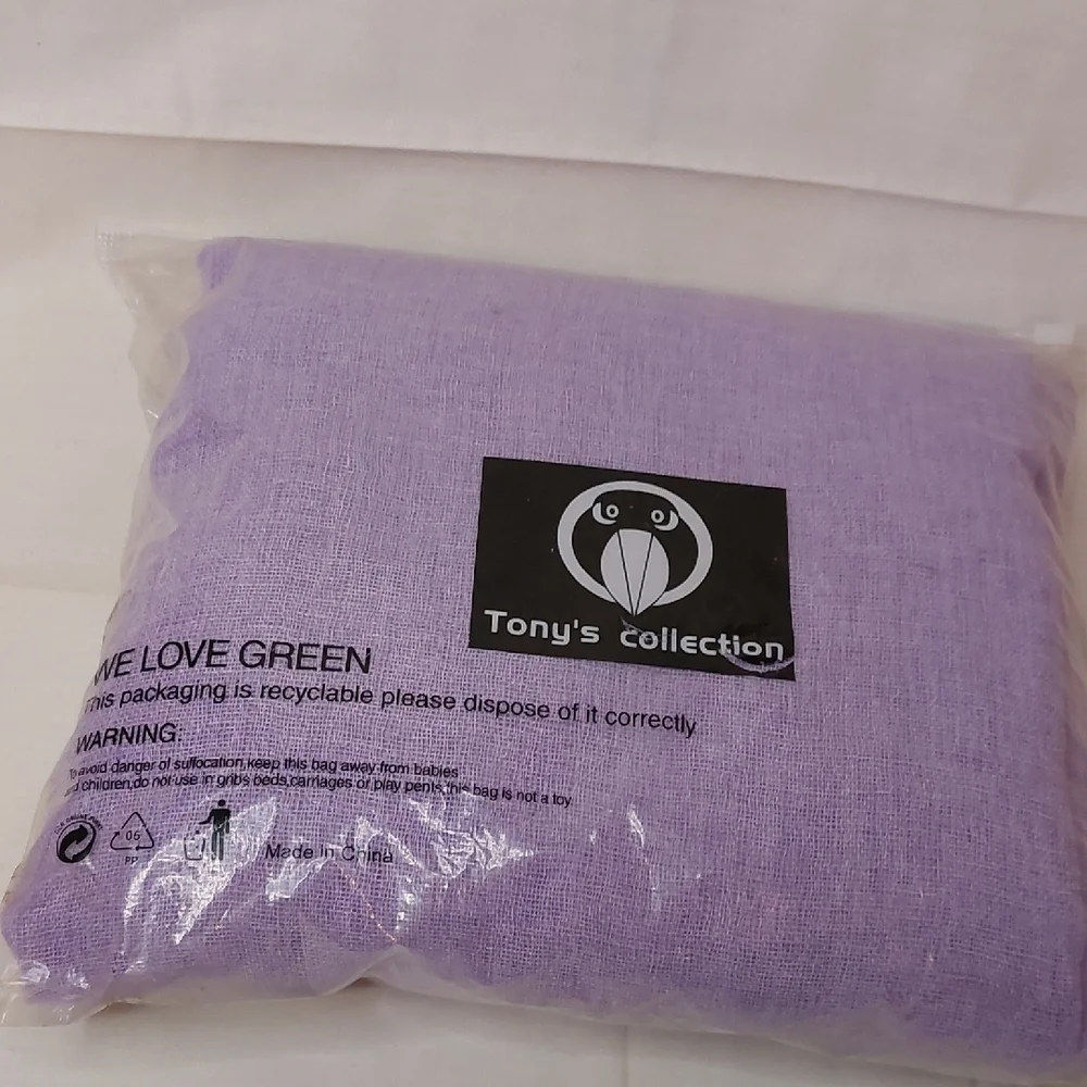 Tony's Collection Lilac Curtains 2 Panels 34" X 95" NEW - Picture 5 of 5